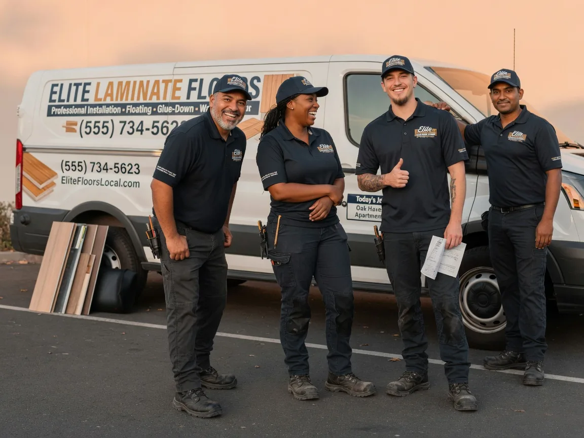 Laminate flooring installation company in Ennis, TX